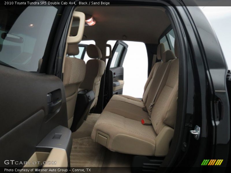 Black / Sand Beige 2010 Toyota Tundra SR5 Double Cab 4x4