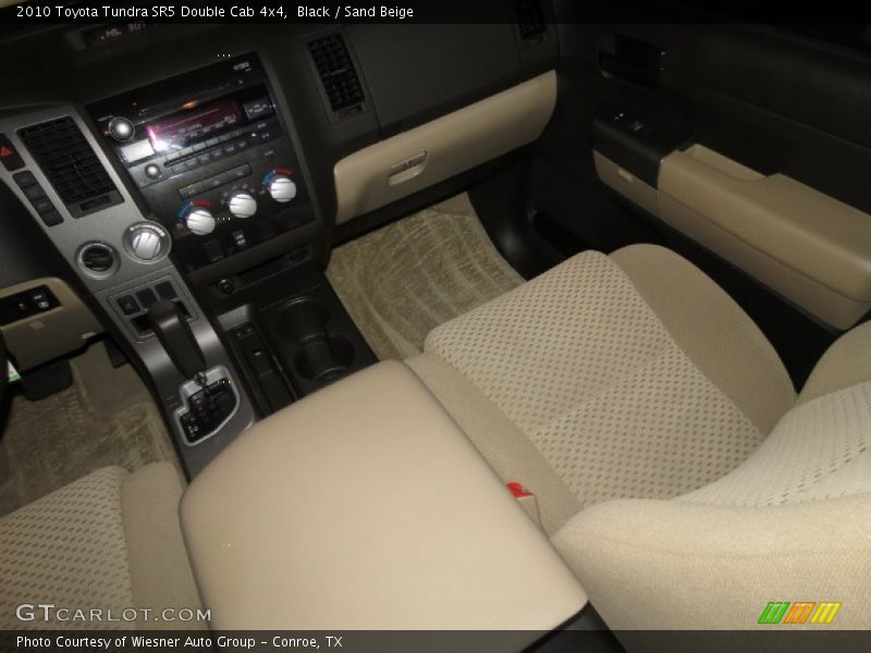 Black / Sand Beige 2010 Toyota Tundra SR5 Double Cab 4x4