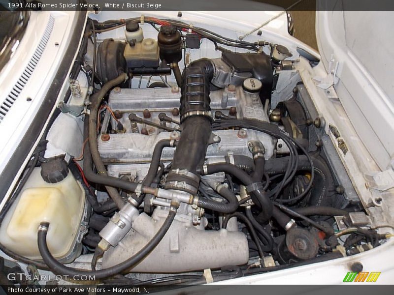  1991 Spider Veloce Engine - 2.0 Liter DOHC 8-Valve 4 Cylinder