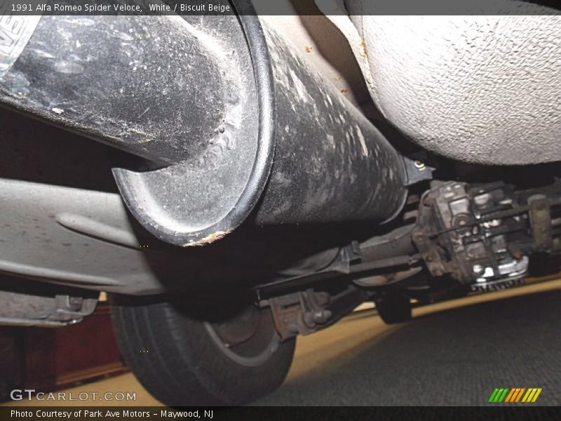Undercarriage of 1991 Spider Veloce