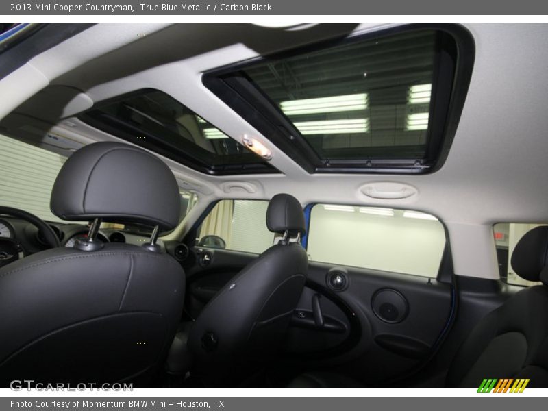 True Blue Metallic / Carbon Black 2013 Mini Cooper Countryman