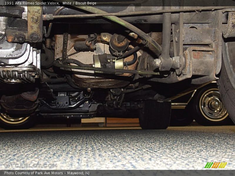 Undercarriage of 1991 Spider Veloce
