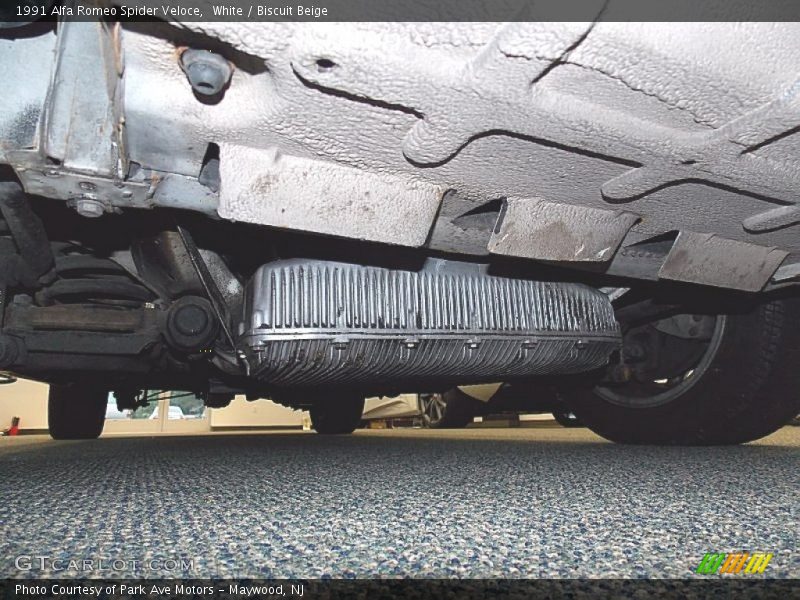 Undercarriage of 1991 Spider Veloce
