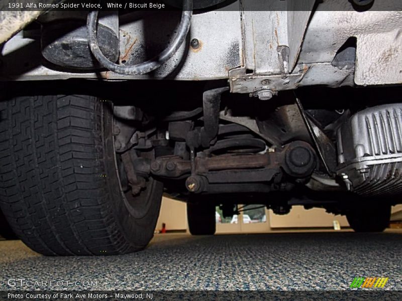 Undercarriage of 1991 Spider Veloce