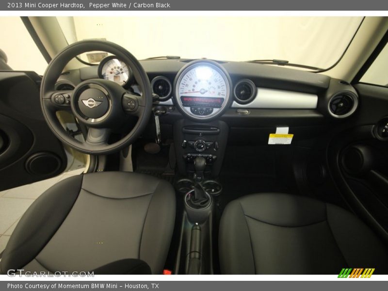 Pepper White / Carbon Black 2013 Mini Cooper Hardtop