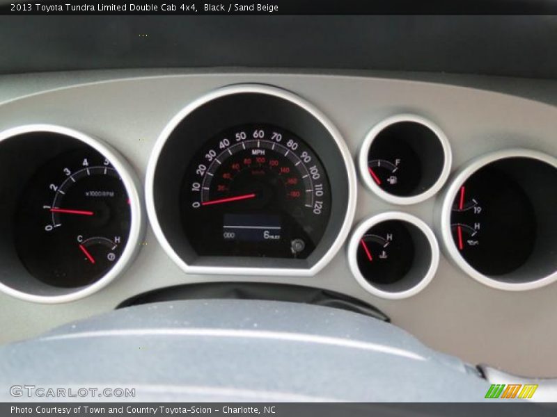 Black / Sand Beige 2013 Toyota Tundra Limited Double Cab 4x4