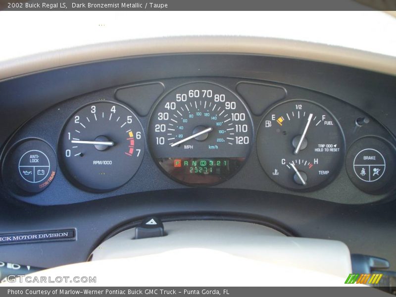 Dark Bronzemist Metallic / Taupe 2002 Buick Regal LS