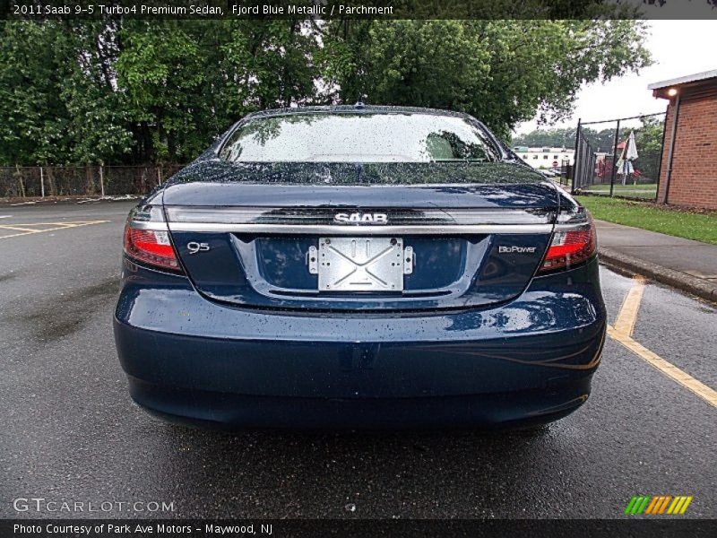 Fjord Blue Metallic / Parchment 2011 Saab 9-5 Turbo4 Premium Sedan