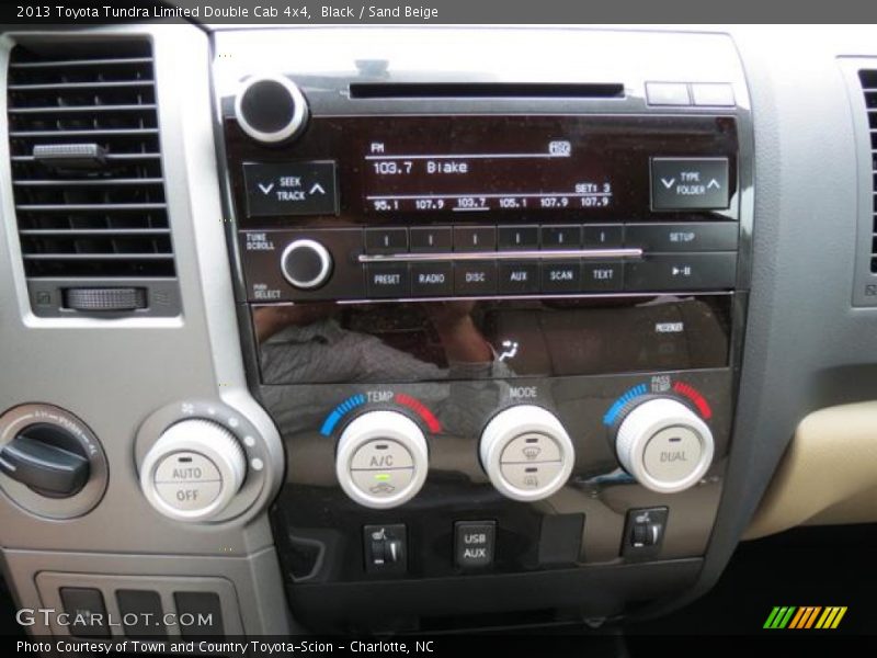 Black / Sand Beige 2013 Toyota Tundra Limited Double Cab 4x4