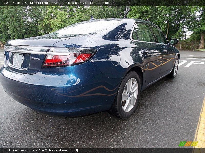 Fjord Blue Metallic / Parchment 2011 Saab 9-5 Turbo4 Premium Sedan
