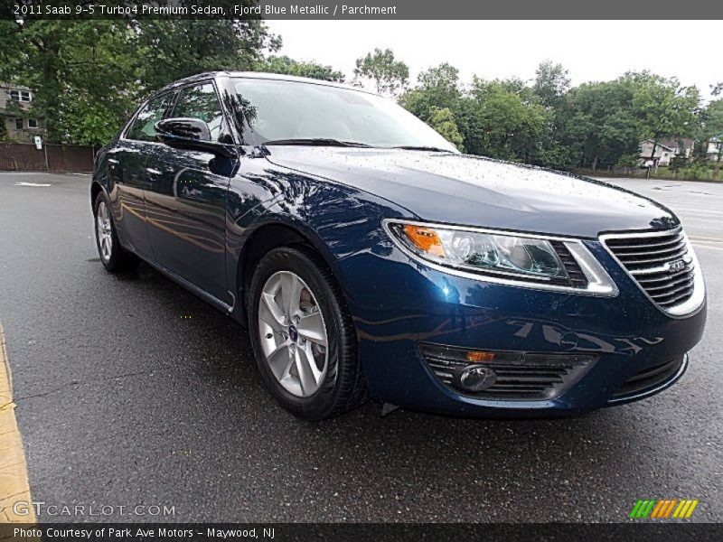 Fjord Blue Metallic / Parchment 2011 Saab 9-5 Turbo4 Premium Sedan