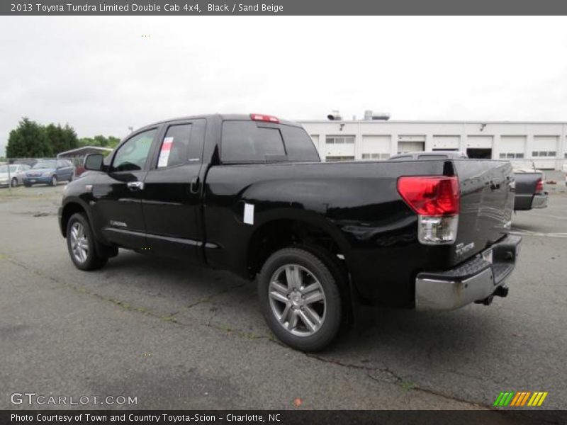 Black / Sand Beige 2013 Toyota Tundra Limited Double Cab 4x4