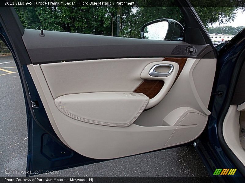 Fjord Blue Metallic / Parchment 2011 Saab 9-5 Turbo4 Premium Sedan