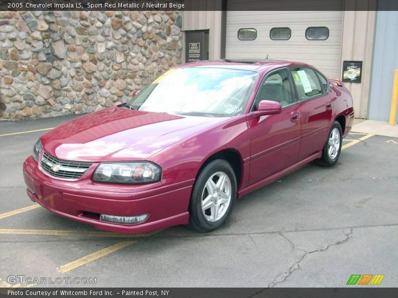 Sport Red Metallic / Neutral Beige 2005 Chevrolet Impala LS
