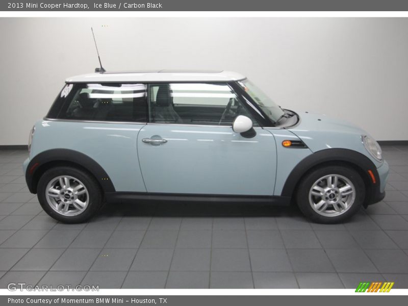 Ice Blue / Carbon Black 2013 Mini Cooper Hardtop