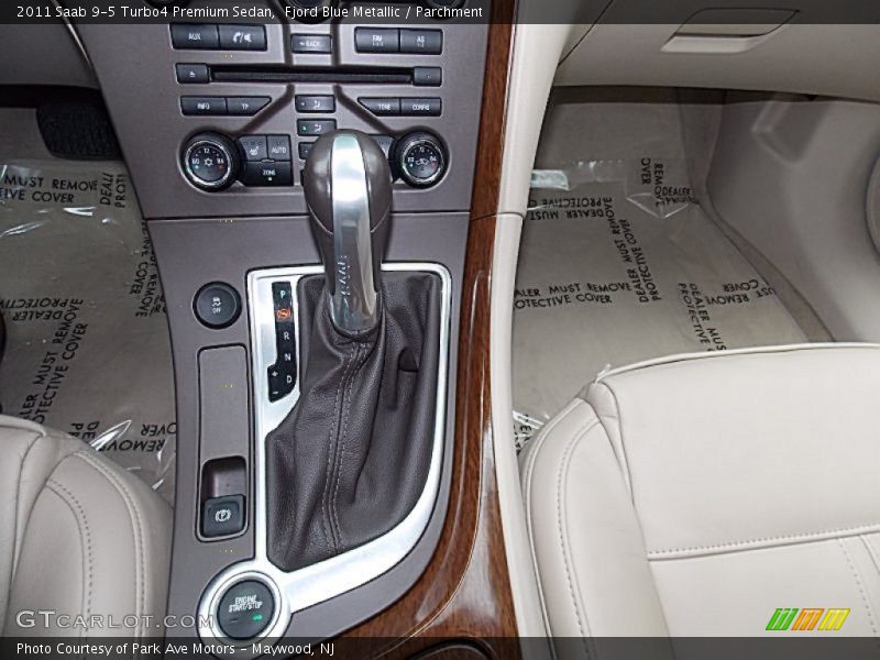 Fjord Blue Metallic / Parchment 2011 Saab 9-5 Turbo4 Premium Sedan