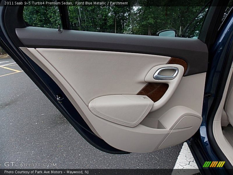 Fjord Blue Metallic / Parchment 2011 Saab 9-5 Turbo4 Premium Sedan