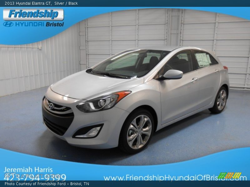 Silver / Black 2013 Hyundai Elantra GT