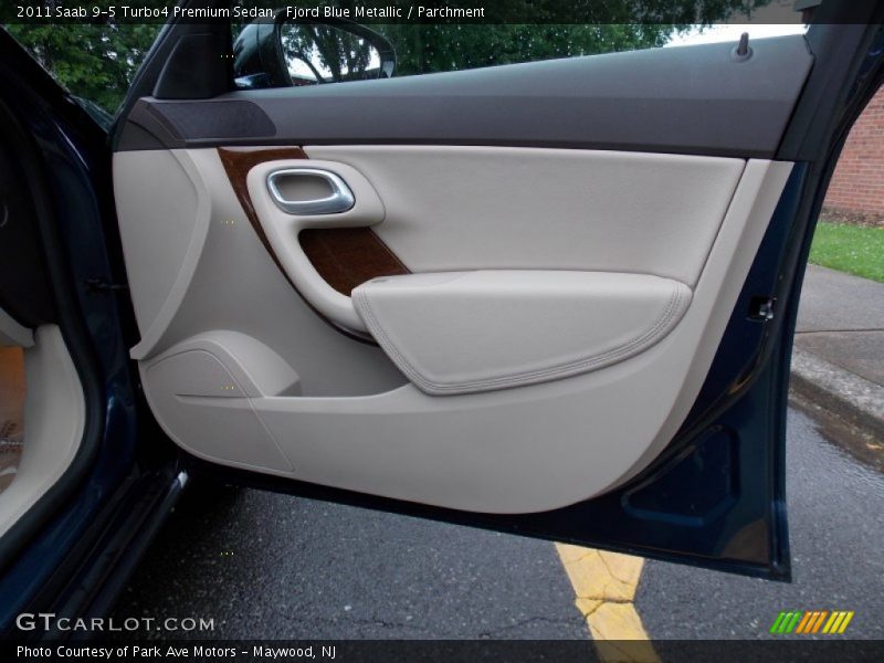 Fjord Blue Metallic / Parchment 2011 Saab 9-5 Turbo4 Premium Sedan