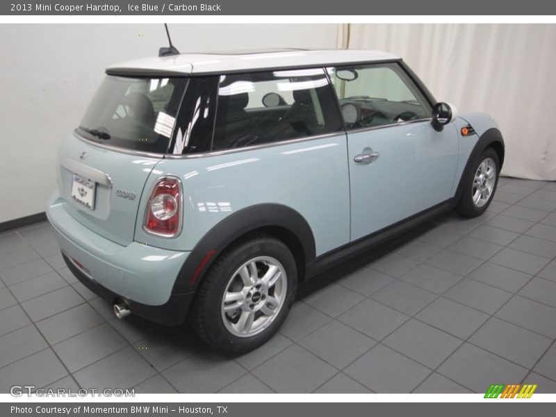 Ice Blue / Carbon Black 2013 Mini Cooper Hardtop