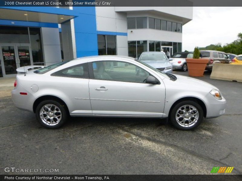 Ultra Silver Metallic / Gray 2008 Chevrolet Cobalt LS Coupe