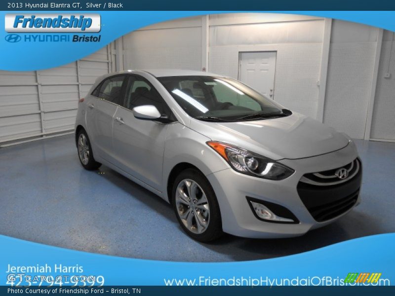 Silver / Black 2013 Hyundai Elantra GT