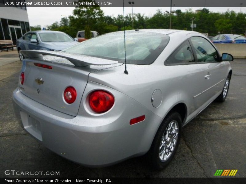 Ultra Silver Metallic / Gray 2008 Chevrolet Cobalt LS Coupe