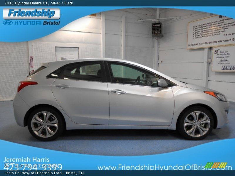 Silver / Black 2013 Hyundai Elantra GT