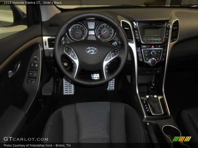 Silver / Black 2013 Hyundai Elantra GT