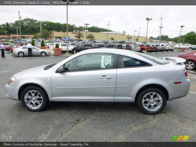 Ultra Silver Metallic / Gray 2008 Chevrolet Cobalt LS Coupe