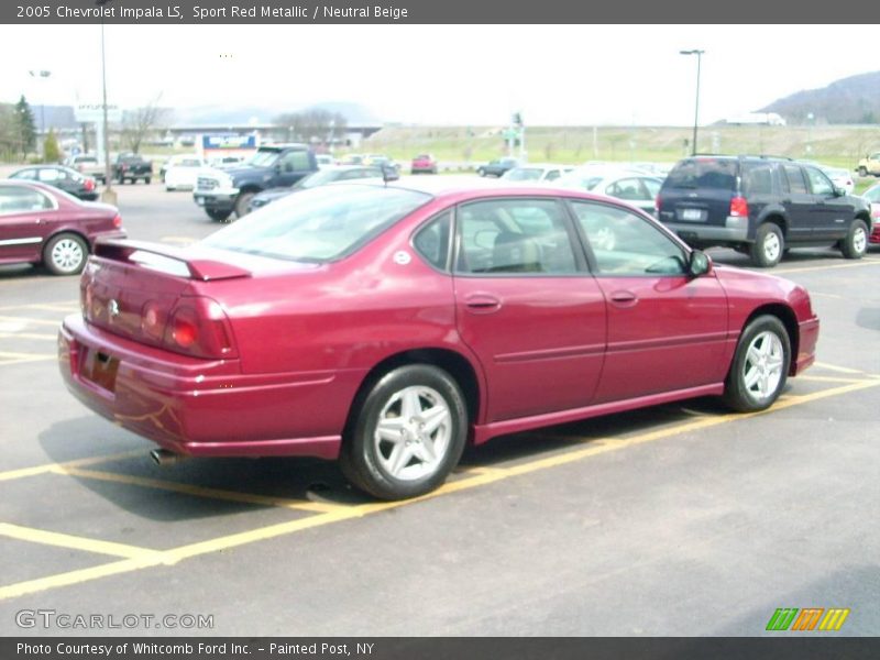 Sport Red Metallic / Neutral Beige 2005 Chevrolet Impala LS