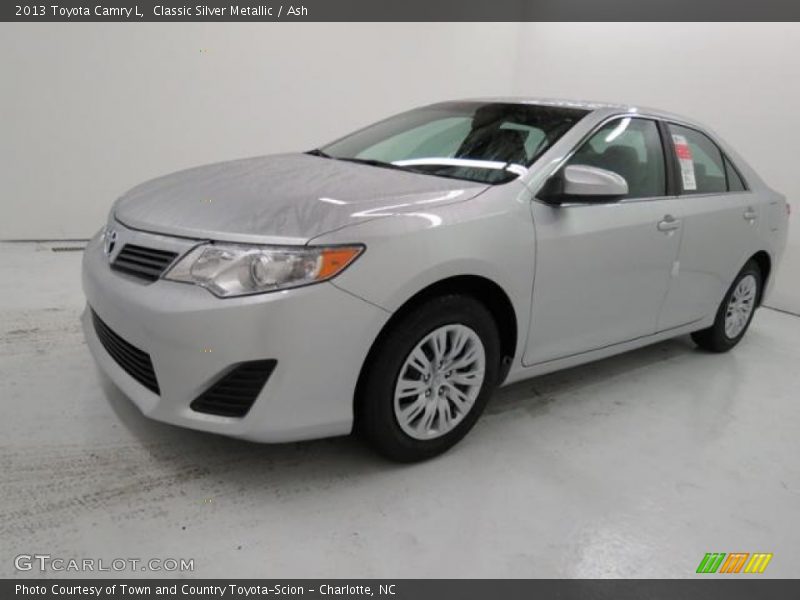 Classic Silver Metallic / Ash 2013 Toyota Camry L