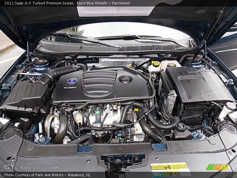 Fjord Blue Metallic / Parchment 2011 Saab 9-5 Turbo4 Premium Sedan