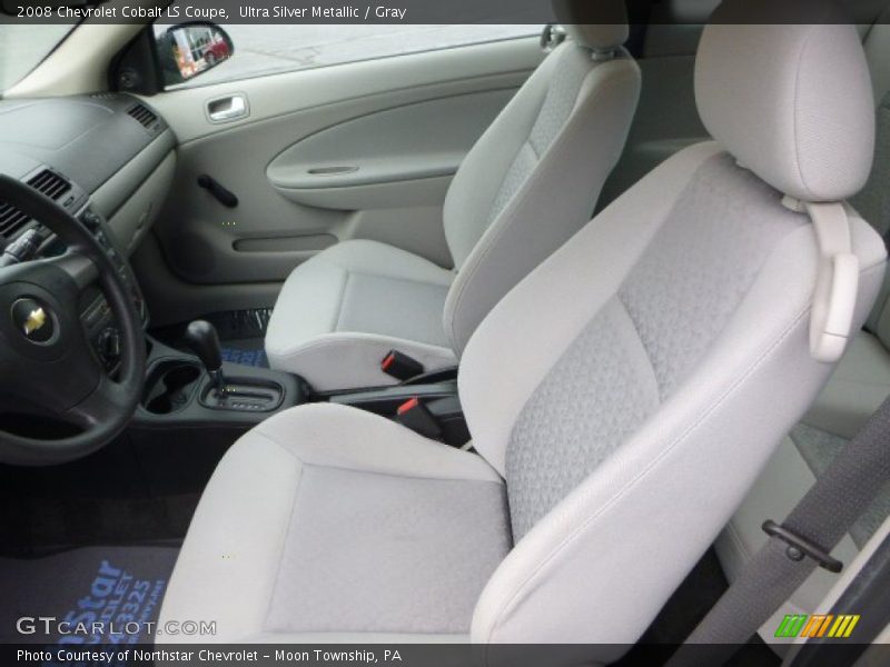 Ultra Silver Metallic / Gray 2008 Chevrolet Cobalt LS Coupe