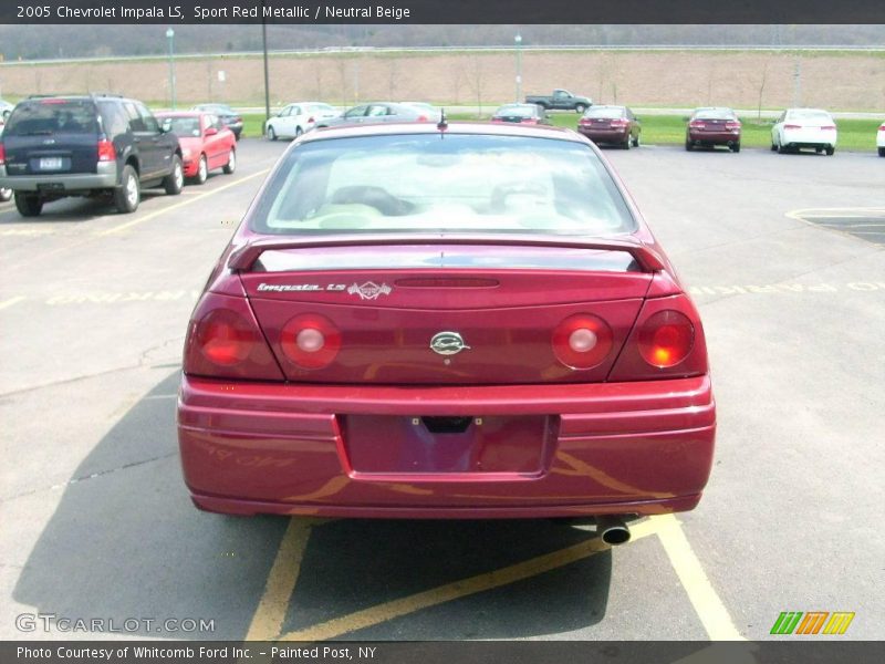 Sport Red Metallic / Neutral Beige 2005 Chevrolet Impala LS