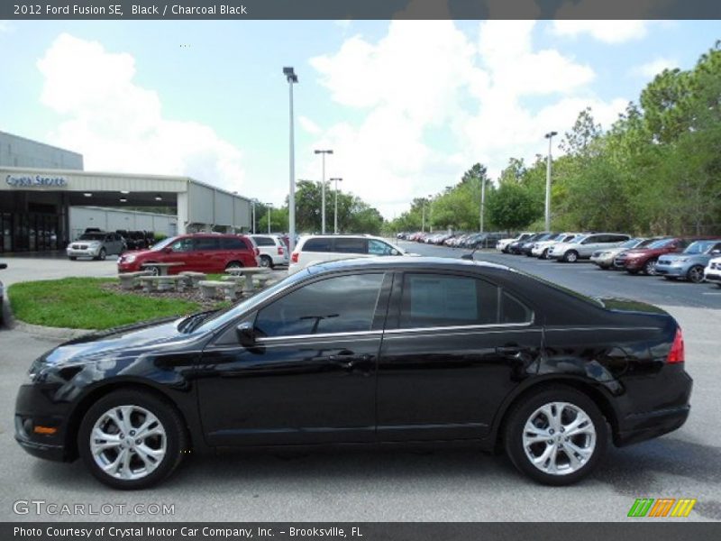 Black / Charcoal Black 2012 Ford Fusion SE