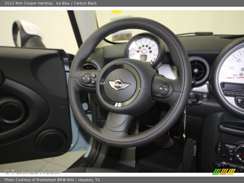 Ice Blue / Carbon Black 2013 Mini Cooper Hardtop