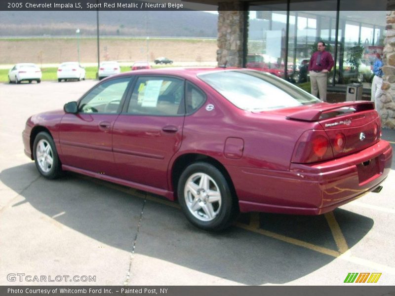 Sport Red Metallic / Neutral Beige 2005 Chevrolet Impala LS