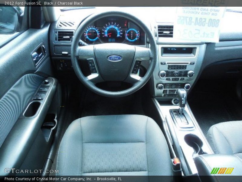 Black / Charcoal Black 2012 Ford Fusion SE