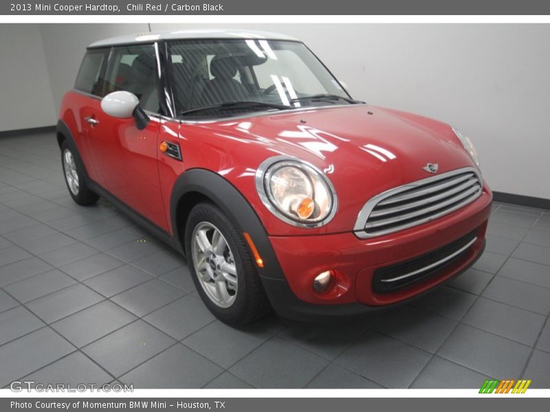 Chili Red / Carbon Black 2013 Mini Cooper Hardtop