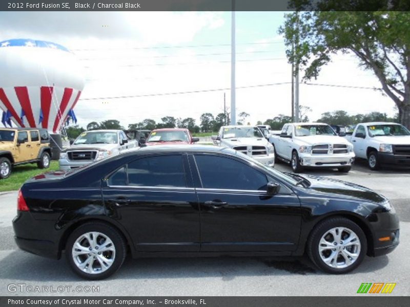 Black / Charcoal Black 2012 Ford Fusion SE