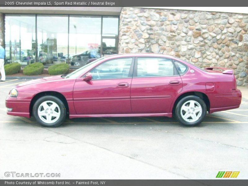 Sport Red Metallic / Neutral Beige 2005 Chevrolet Impala LS