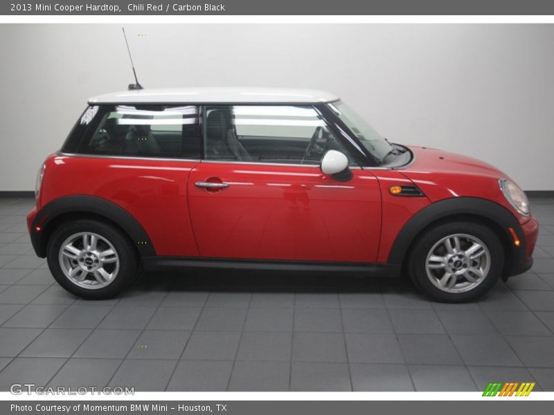 Chili Red / Carbon Black 2013 Mini Cooper Hardtop