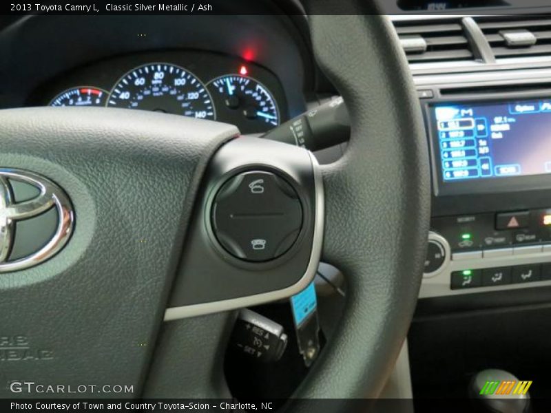 Controls of 2013 Camry L