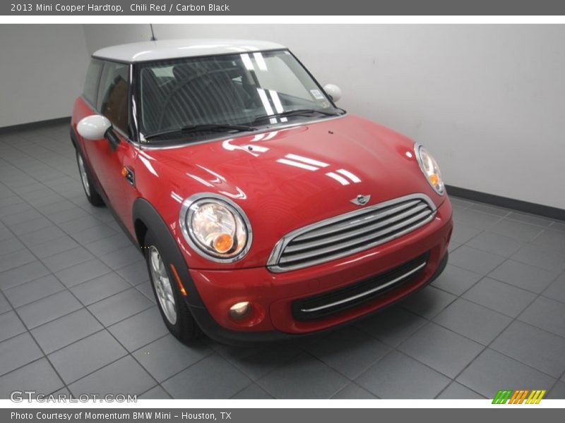 Chili Red / Carbon Black 2013 Mini Cooper Hardtop