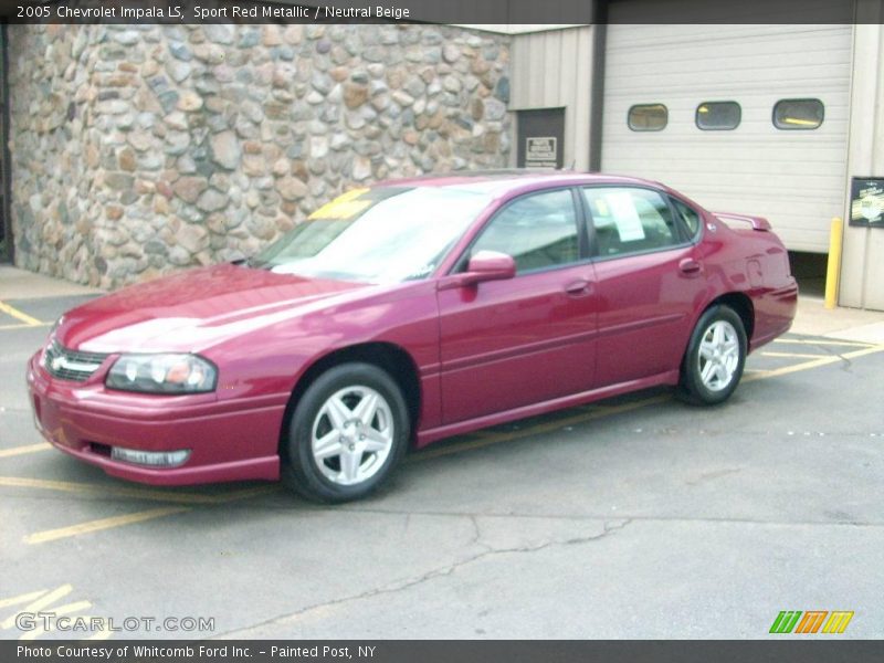 Sport Red Metallic / Neutral Beige 2005 Chevrolet Impala LS