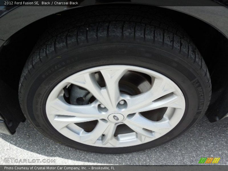 Black / Charcoal Black 2012 Ford Fusion SE