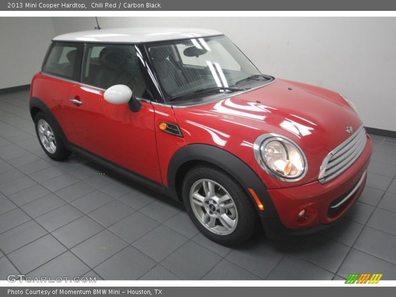 Chili Red / Carbon Black 2013 Mini Cooper Hardtop