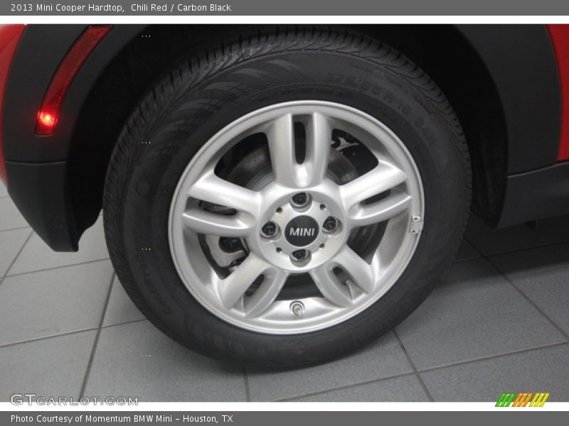 Chili Red / Carbon Black 2013 Mini Cooper Hardtop