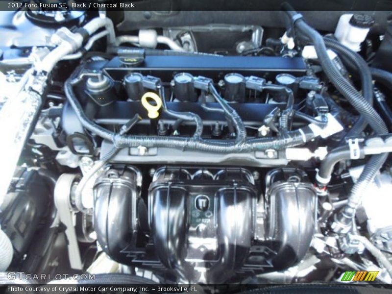 Black / Charcoal Black 2012 Ford Fusion SE
